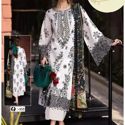 the asar Unstitched Pure Cotton Salwar Suit Material Printed-picture-13