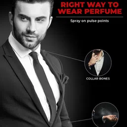 BEARDO Set of 3 Long Lasting Perfume Body Spray 120 ml(100 g) each image 4