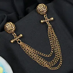 Kavove Twin Hoops Charm Brooch-image-89