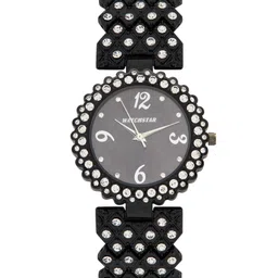 WATCHSTAR Women Dial & Stainless Steel Straps Analogue Watch Dollar Black-image-24