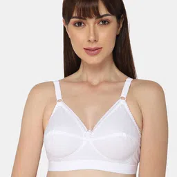 NAIDU HALL Medium Coverage All Day Comfort Super Support Cotton Everyday Bra-image-14