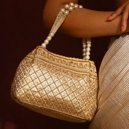 Priyaasi Embellished Potli Clutch-picture-9