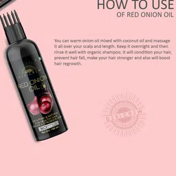 Desi Crew Set Of 3 100% Pure & Natural Red Onion Hair Oil - 100 ML Each image 3
