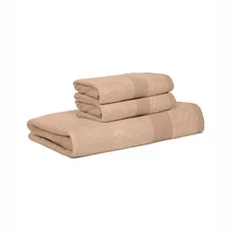 Mulberry Living Peach-Coloured 3 Piece Cotton 520 GSM Towel Set image 2