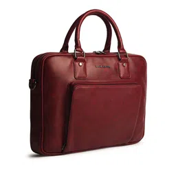 Gauge Machine Unisex Textured Laptop Bag image 3