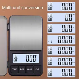 CASON Pocket Coffee Scale with Timer,Pocket Coffee Scale with Timer with Backlit LCD Weighing Scale image 3