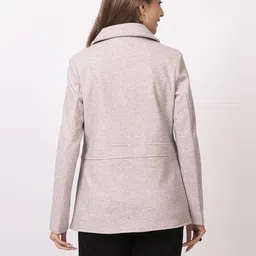 gfo Women Self Design Single Breasted Casual Blazer image 2