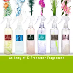 OSCAR 2 Pieces Rose and Rajanigandha Room Freshener-250ml Each image 3