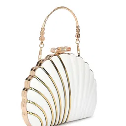 DressBerry Textured Box Clutch image 3