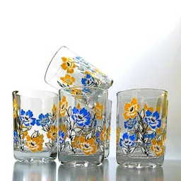 crockware (Pack of 6) ZnEA_6PCS_gls_Florist-06_HH197 Glass Water/Juice Glass image 1
