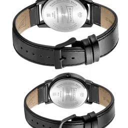Sonata Unisex Black Analogue Watch image 2