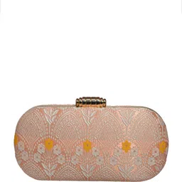 ARTKLIM Embroidered Box Clutch image 4