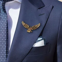 The Tie Hub Men Eagle Lapel Pin image 3