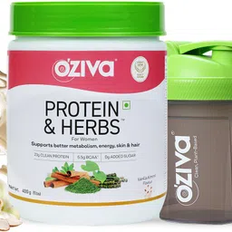 oziva Protein & Herbs for Women |Manage Weight & Metabolism| Reduce Body Fat |No Sugar Whey Protein-picture-38