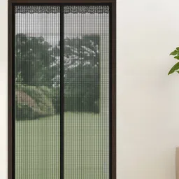 twolight Polyester Adults Washable Auto-Closing Magnetic Door Mosquito Net image 2