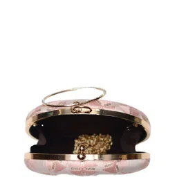 ARTKLIM Embroidered Embellished Box Clutch image 5