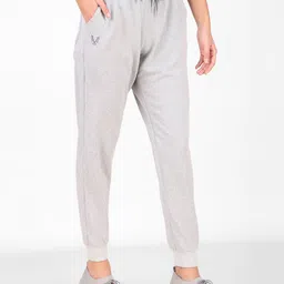 uzarus Women Solid Silver Track Pants-picture-27