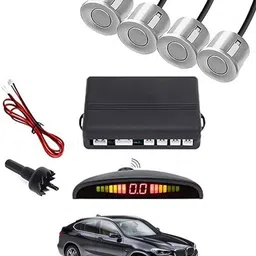 3a featuretail Universal 4 Silver Reverse Parking Sensor-AP25N43 Universal 4 Silver Reverse Parking Sensor-AP25N43 Parking Sensor image 2