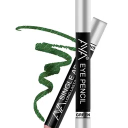 AYA Set of 2 Eye Liner Kajal (Black and Green) - 2.8g each image 5