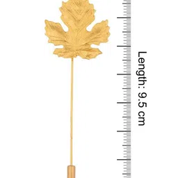 The Tie Hub Men Maple Leaf Metal Lapel Pin image 2