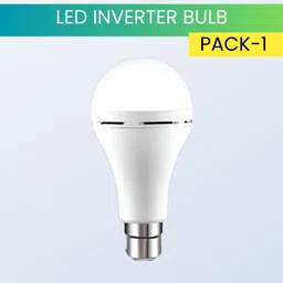 syara 12W Emergency Inverter Bulb, Rechargeable Emergency Led Bulb For Power CutsU353 4 hrs Bulb Emergency Light image 1