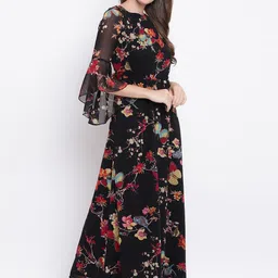 deewa Women Maxi Multicolor Full Length Dress image 4