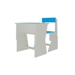adona Utopia Extendable Toddler Study Desk and Chair Set in Azure Blue Colour image 3