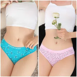 softrays Pack of 6 Women Hipster Multicolor Panty image 4