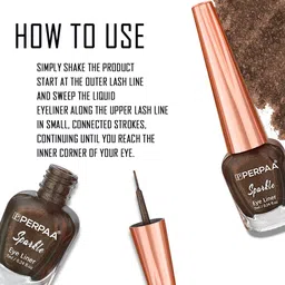 perpaa Waterproof & Long-Lasting Liquid Eyeliner for Women 7 ml image 3