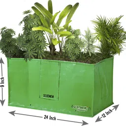 scotmen Rectangular Big Size Grow Bag for Vegetable, Terrace, Balcony Grow Bag image 2