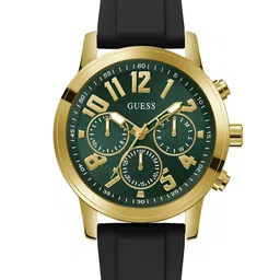 GUESS Men Textured Dial & Silicon Straps Analogue Watch GW0708G2-picture-22