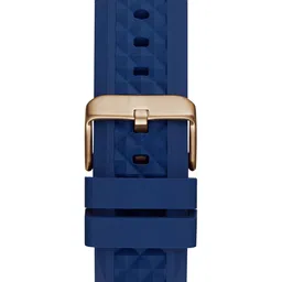 GUESS Men Textured Dial & Silicon Straps Analogue Watch GW0729G3 image 2