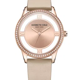 Kenneth Cole Men Embellished Dial & Leather Straps Analogue Watch KCWLA2220103LD-picture-24
