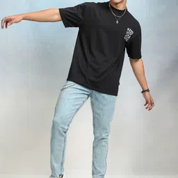 HIGHLANDER Men Tapered Fit Low Distress Heavy Fade Stretchable Jeans image 5