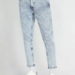 Flying Machine Men Clean Look Straight Fit High-Rise Heavy Fade Stretchable Jeans-picture-17