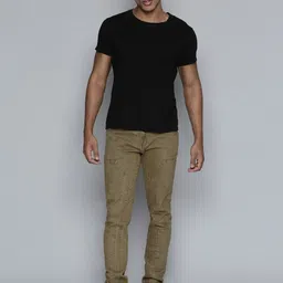 WAIMEA Men Classic Mid-Rise Bootcut Clean Look Light Fade Stretchable Jeans image 2