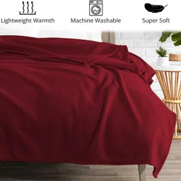 warmzy Solid Single AC Blanket for Mild Winter image 3