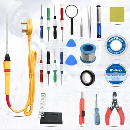 walkers WKCB50M1 24in1 Basic 25W Soldering Iron Equipment Tool Machine Combo Kit Set 25 W Simple-picture-20