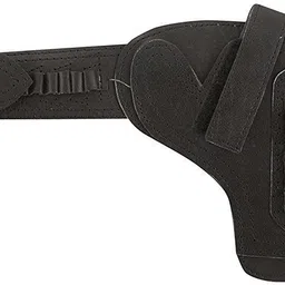 shah .32 Bore Leather Revolver/Pistol Cover with belt Racquet Carry Case/Cover Free Size-picture-22