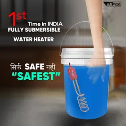 max heat Magic Plus Fully Submersible Immersion Water Heater 2000 W Shock Proof Immersion Heater Rod image 5