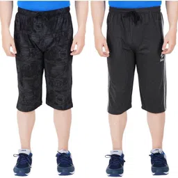 guide Printed, Solid Men Three Fourths-picture-34