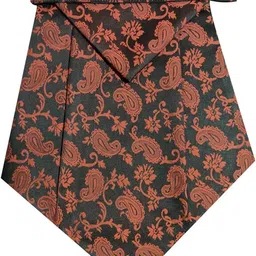 RIYASAT Paisley Cravat Ascot Tie for Men Self Tie Necktie and Pocket Square Cravat-picture-13