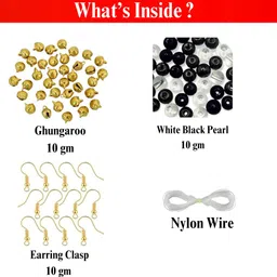 qroof Multicolour Beads Set - for Craft ,Jewelry Making, Seed Beads image 3