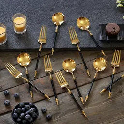 the crockery collection BLACK LAGOON Stainless Steel Cutlery Set-picture-17