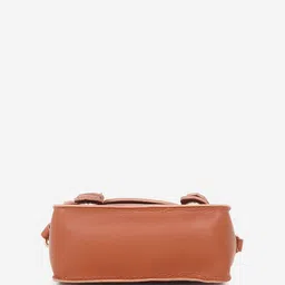 Black Spade Structured Sling Bag image 5