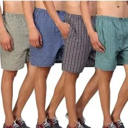 massive enterprises Checkered Men Boxer image 1