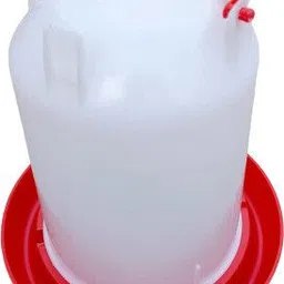 tm&w 1.5 LTR Drinker 20 pcs & 1.5 Kg Feeder 20 pcs =40 pcs combo for bird Pole Bird Feeder image 3