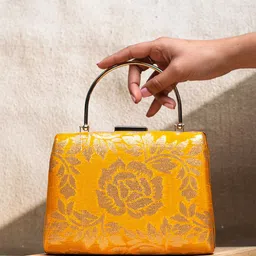 ARTKLIM Embroidered Box Clutch-picture-53