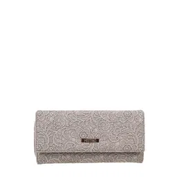 Metro Women Beige Embellished Envelope Clutch-picture-36