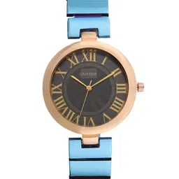 Sandy D Carter Women Black Bracelet Style Straps Analogue Watch SD-Carter-03-BK-YL-image-40